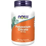 Now Foods, Citrate de potassium, 99mg, 180 gélules végétales