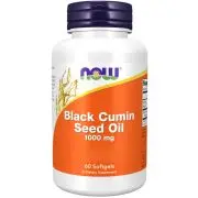 Now Foods, Black Cumin Seed Oil, 1000mg, 60 capsules molles