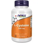 Now Foods, L-Cystéine, 500mg, 100 comprimés