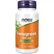 Now Foods, Fenugreek, 500mg, 100 gélules végétales