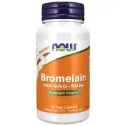 Now Foods, Bromélaïne, 500mg, 60 capsules
