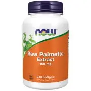 Now Foods, Saw Palmetto Extract, 160mg, 240 capsules molles