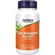 Now Foods, Saw Palmetto Extract, 320 mg, 90 Veg. capsules molles