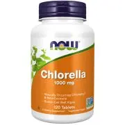 Now Foods, Chlorella, 1000 mg, 120 comprimés végétaliens