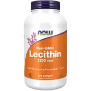Now Foods, Lécithine, 1200mg, 200 capsules molles