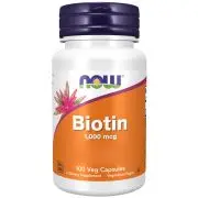 Now Foods, Biotine, 1000mg, 100 gélules
