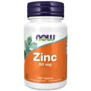 Now Foods, Zinc Gluconate, 50mg, 100 Comprimés