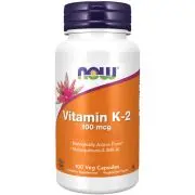 Now Foods, Vitamine K2, 100mcg, 100 gélules végétales