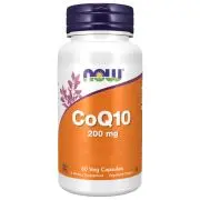 Now Foods, CoQ10, 200mg, 60 gélules