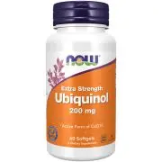 Now Foods, Ubiquinol, 200mg, 60 capsules molles