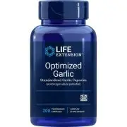 Life Extension, Optimized Garlic, 200 gélules