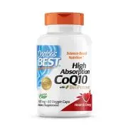 Doctor's Best, High Absorption CoQ10, 400mg, 60 gélules végétales | Durabilité 01(/25