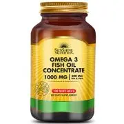 Sunshine Nutrition, Omega 3 Fish Oil, 100mg, 100 capsules molles