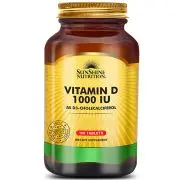 Sunshine Nutrition, Vitamine D3, 1000 IU, 100 comprimés