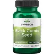 Swanson, Black Cumin Seed, Full Spectrum, 400mg, 60 gélules