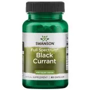 Swanson, spectre complet de cassis, 400mg, 60 gélules
