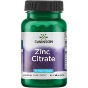 Swanson, Zinc Citrate, 30mg, 60 gélules