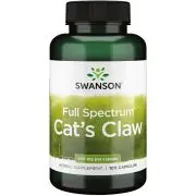 Swanson, Griffe de chat, 500mg, 100 gélules