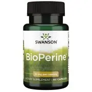 Swanson, Bioperine, 10mg, 60 gélules
