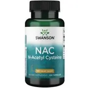 Swanson, NAC N-Acetyl Cysteine, 600mg, 100 gélules