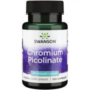 Swanson, Picolinate de chrome, 200mcg, 100 gélules