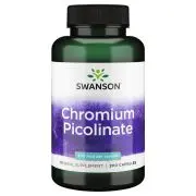Swanson, Picolinate de chrome, 200mcg, 200 gélules