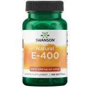 Swanson, Vitamine E, 400 IU, 100 capsules molles