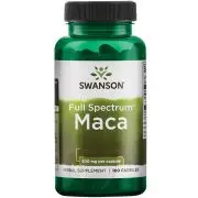 Swanson, Maca, 500mg, 100 gélules