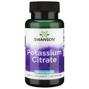 Swanson, Citrate de potassium, 99mg 120 gélules