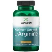Swanson, L-Arginine, 850mg, 90 gélules