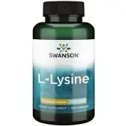 Swanson, L-Lysine, 500mg, 100 gélules