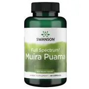 Swanson, Full Spectrum Muira Puama, 400mg, 90 gélules