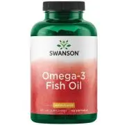 Swanson, Omega-3 Fish Oil, goût citron, 150 capsules molles
