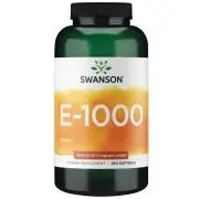 Swanson, E-1000, 1000IU, 250 gélules